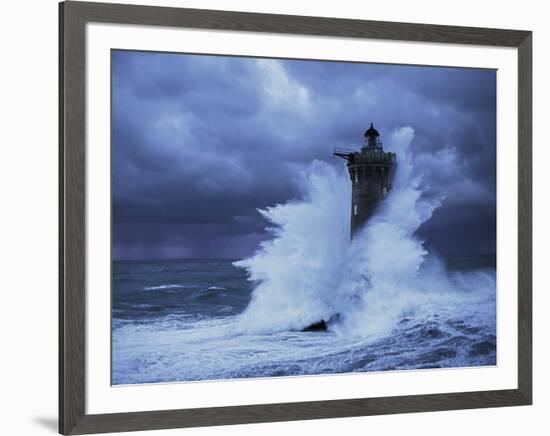 Phare du Four, Bretagne-Jean Guichard-Framed Art Print