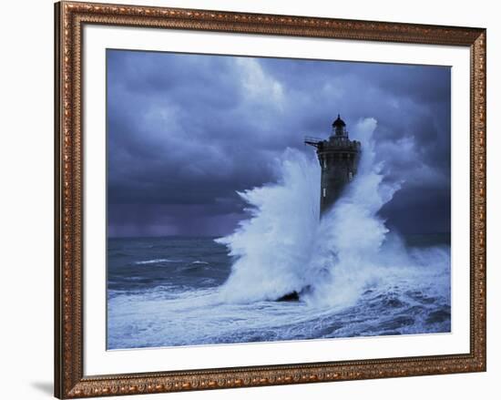 Phare du Four, Bretagne-Jean Guichard-Framed Art Print