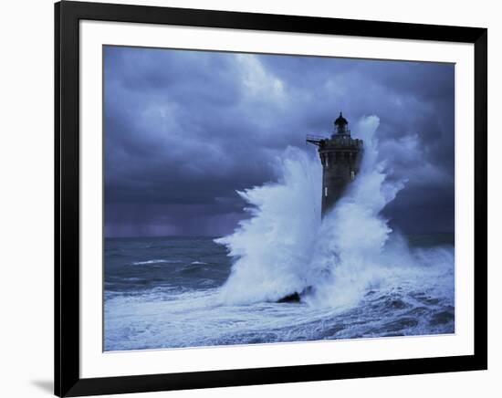 Phare du Four, Bretagne-Jean Guichard-Framed Art Print