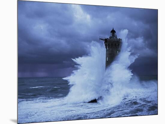 Phare du Four, Bretagne-Jean Guichard-Mounted Art Print