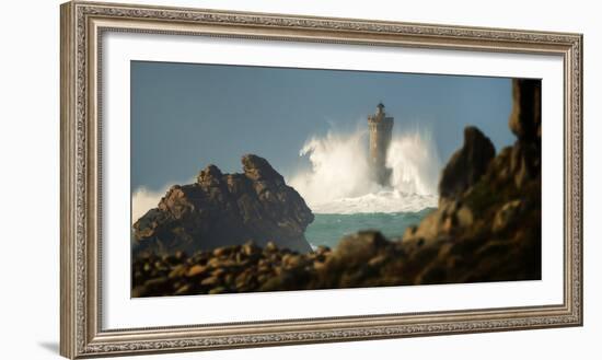 Phare du Four in Brittany-Philippe Manguin-Framed Photographic Print