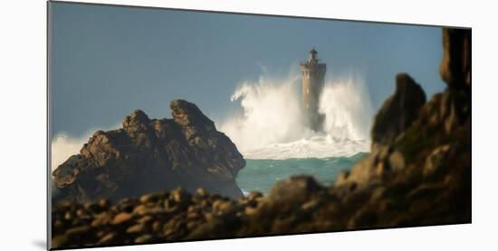 Phare du Four in Brittany-Philippe Manguin-Mounted Photographic Print