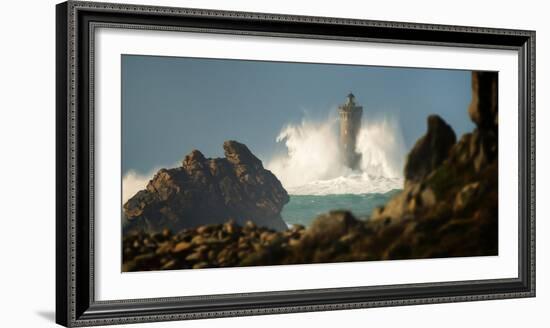 Phare du Four in Brittany-Philippe Manguin-Framed Photographic Print