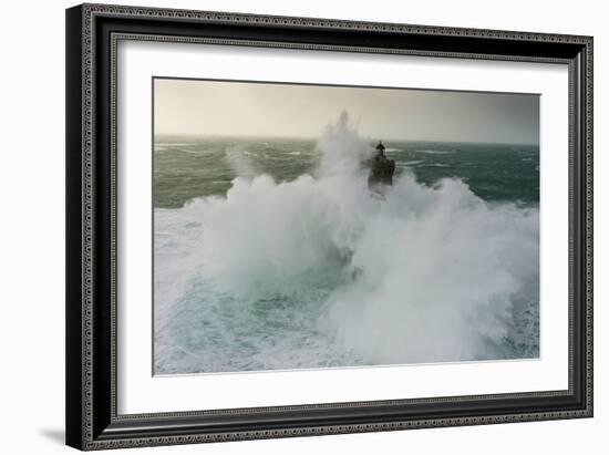 Phare Du Four Lors De La Tempête Ruzica-Mathieu Rivrin-Framed Photographic Print