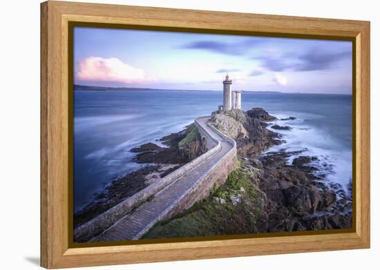 Phare Du Petit Minou Lighthouse-Philippe Manguin-Framed Premier Image Canvas