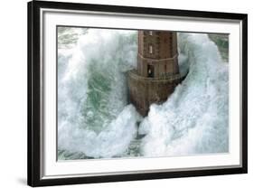 Phares dans la Tempete, La Jument-Jean Guichard-Framed Art Print