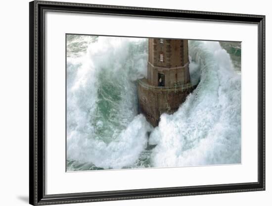 Phares dans la Tempete, La Jument-Jean Guichard-Framed Art Print