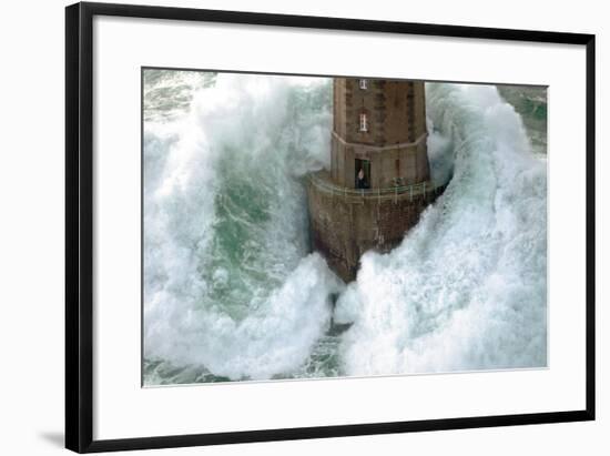 Phares dans la Tempete, La Jument-Jean Guichard-Framed Art Print