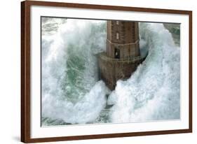 Phares dans la Tempete, La Jument-Jean Guichard-Framed Art Print