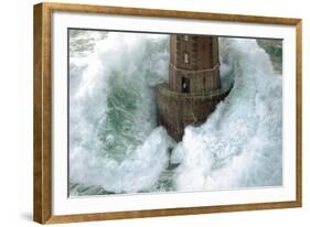 Phares dans la Tempete, La Jument-Jean Guichard-Framed Art Print
