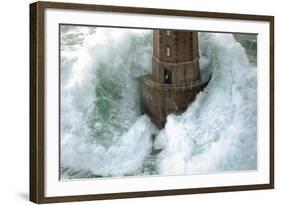Phares dans la Tempete, La Jument-Jean Guichard-Framed Art Print