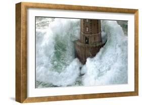 Phares dans la Tempête – La Jument-Jean Guichard-Framed Photographic Print