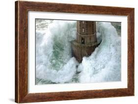 Phares dans la Tempête – La Jument-Jean Guichard-Framed Photographic Print