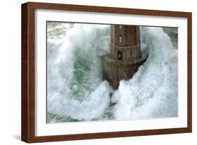 Phares dans la Tempête – La Jument-Jean Guichard-Framed Photographic Print