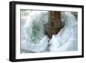 Phares dans la Tempête – La Jument-Jean Guichard-Framed Photographic Print