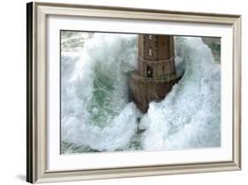 Phares dans la Tempête – La Jument-Jean Guichard-Framed Photographic Print