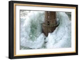 Phares dans la Tempête – La Jument-Jean Guichard-Framed Photographic Print