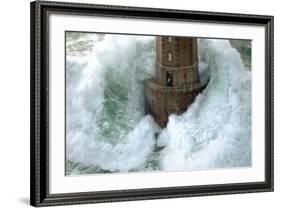 Phares dans la Tempête – La Jument-Jean Guichard-Framed Photographic Print