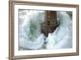 Phares dans la Tempête – La Jument-Jean Guichard-Framed Photographic Print