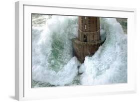 Phares dans la Tempête – La Jument-Jean Guichard-Framed Photographic Print