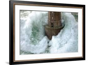 Phares dans la Tempête – La Jument-Jean Guichard-Framed Photographic Print