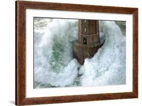 Phares dans la Tempête – La Jument-Jean Guichard-Framed Photographic Print