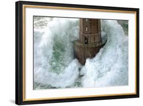 Phares dans la Tempête – La Jument-Jean Guichard-Framed Photographic Print