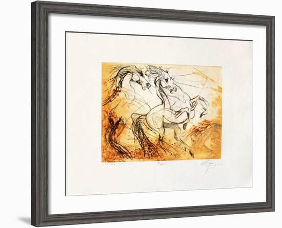 Pharès-Jean-marie Guiny-Framed Limited Edition