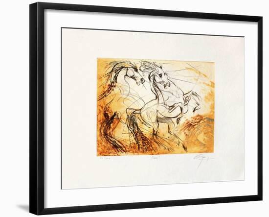 Pharès-Jean-marie Guiny-Framed Limited Edition