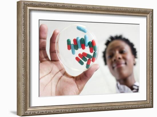 Pharmaceutical Research-Science Photo Library-Framed Photographic Print