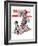 "Pharmacist" Saturday Evening Post Cover, March 18,1939-Norman Rockwell-Framed Giclee Print