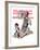 "Pharmacist" Saturday Evening Post Cover, March 18,1939-Norman Rockwell-Framed Giclee Print