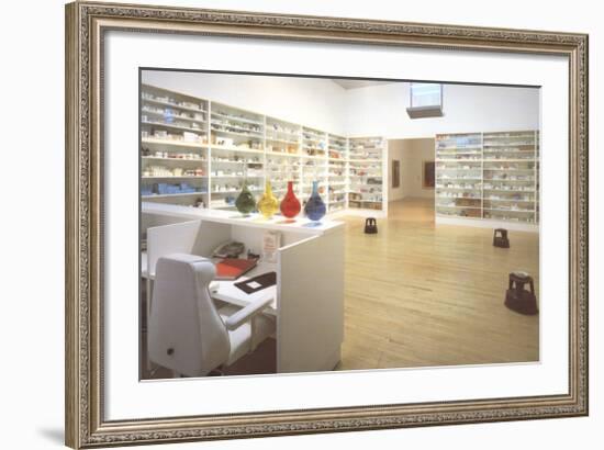 Pharmacy-Damien Hirst-Framed Art Print