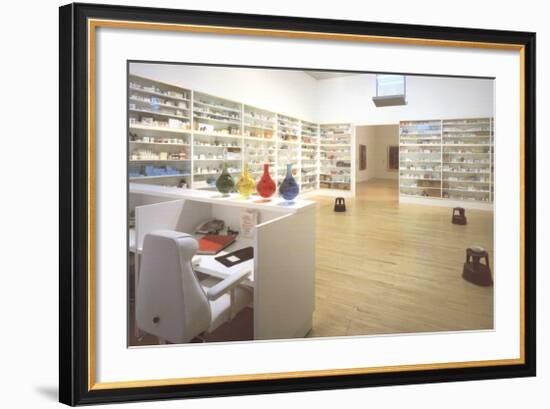 Pharmacy-Damien Hirst-Framed Art Print