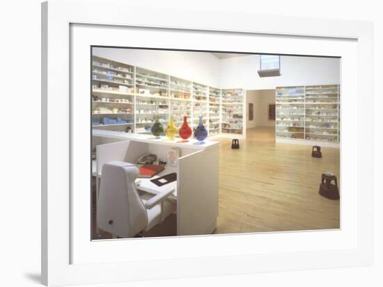 Pharmacy-Damien Hirst-Framed Art Print
