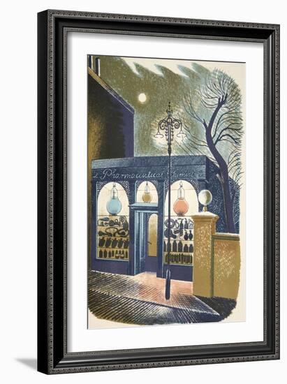 Pharmacy-Eric Ravilious-Framed Giclee Print