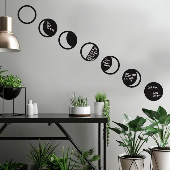 Phases Of The Moon Chalk L And Stick Wall Decals Decal By Phases Of The Moon Chalk L And Stick Wall Decals Decal By Art