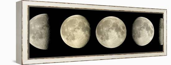 Phases of the Moon-Pekka Parviainen-Framed Premier Image Canvas