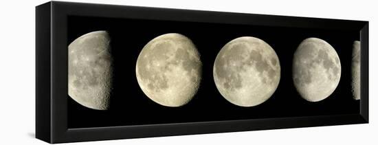 Phases of the Moon-Pekka Parviainen-Framed Premier Image Canvas