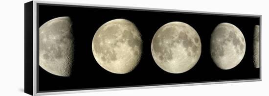 Phases of the Moon-Pekka Parviainen-Framed Premier Image Canvas