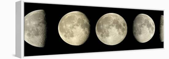 Phases of the Moon-Pekka Parviainen-Framed Premier Image Canvas