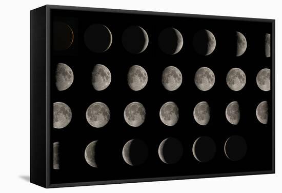 Phases of the Moon-Eckhard Slawik-Framed Premier Image Canvas