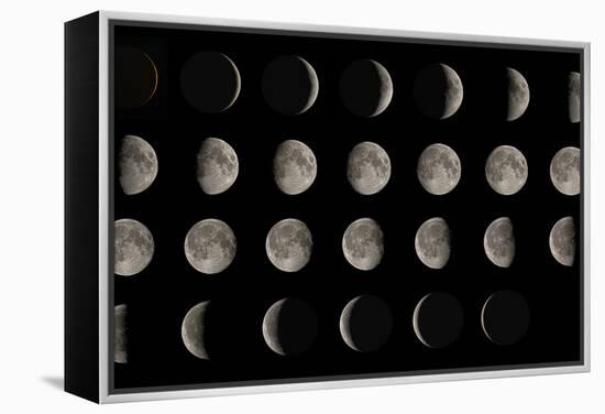 Phases of the Moon-Eckhard Slawik-Framed Premier Image Canvas