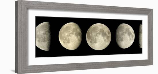 Phases of the Moon-Pekka Parviainen-Framed Photographic Print