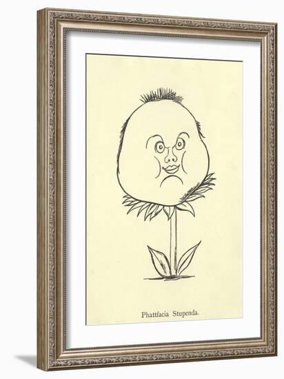 Phattfacia Stupenda-Edward Lear-Framed Giclee Print