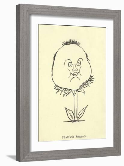 Phattfacia Stupenda-Edward Lear-Framed Giclee Print