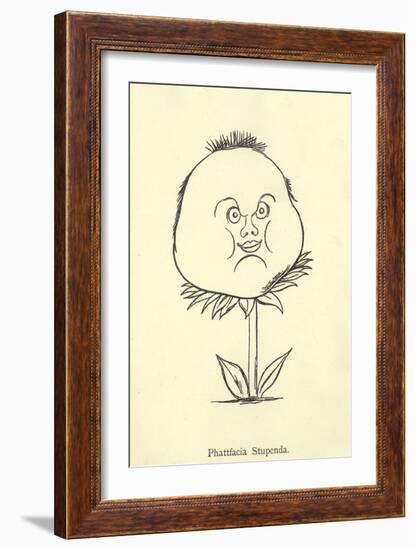 Phattfacia Stupenda-Edward Lear-Framed Giclee Print