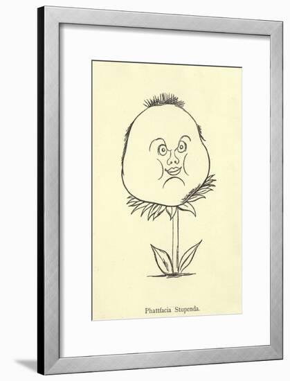 Phattfacia Stupenda-Edward Lear-Framed Giclee Print