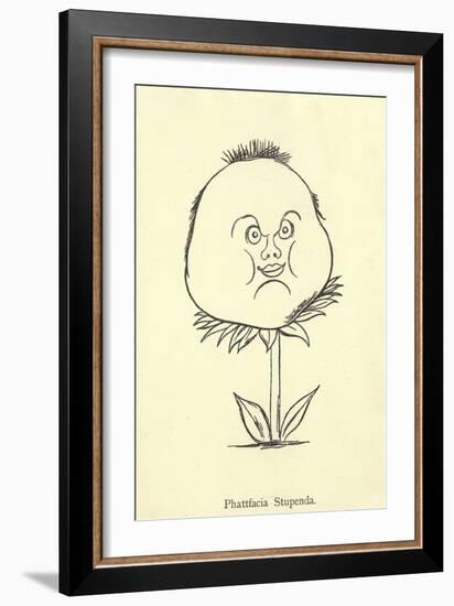 Phattfacia Stupenda-Edward Lear-Framed Giclee Print