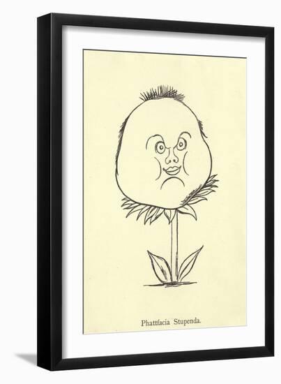 Phattfacia Stupenda-Edward Lear-Framed Giclee Print
